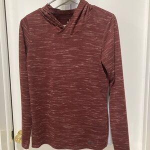 Nike Dri-FIT Burgundy Hoodie